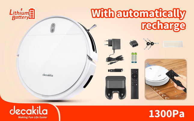 DECAKILA Robotic Vacuum Cleaner