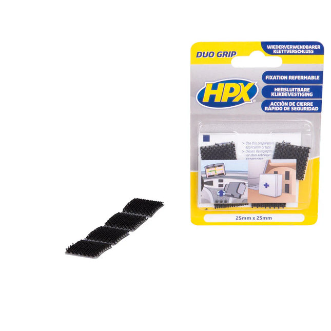 طقم قطع تلزيق دبل مقاس 25 مم × 25 مم HPX