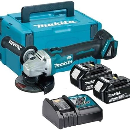 صاروخ زاوية DGA454RTJ شحن 18V بقطر 115ملم بدون فحمات من ماكيتا Makita