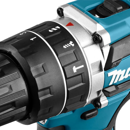 دريل شحن 18V مع شاكوش DHP484RTJ بطارية 5 A من ماكيتا Makita