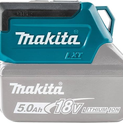 مصباح يدوd 18V LED صغير DML817 مع مدخل USB لشحن بدون بطاريةو شاحن من ماكيتا Makita