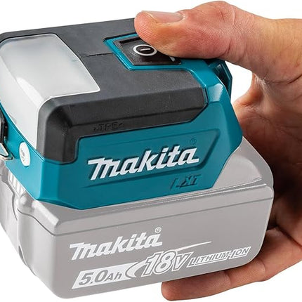 مصباح يدوd 18V LED صغير DML817 مع مدخل USB لشحن بدون بطاريةو شاحن من ماكيتا Makita