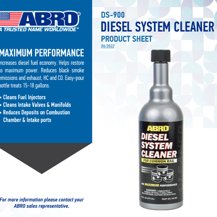 منظف نظام الوقود الديزل من ابرو ABRO