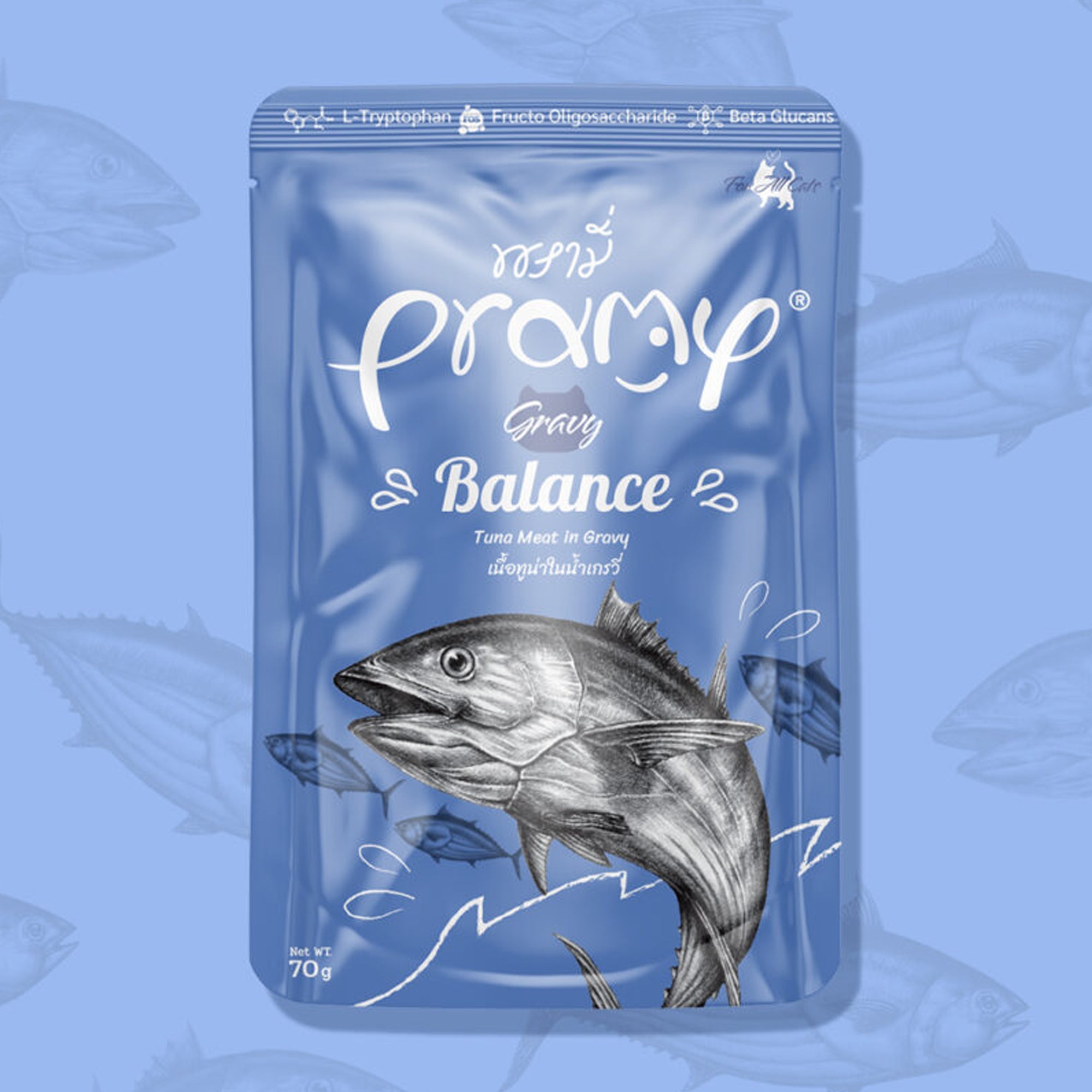 Pramy Balance Tuna in Gravy Recipe 70g |
