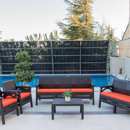 طقم كنب ديفا سباعي مع فرش من سامبا