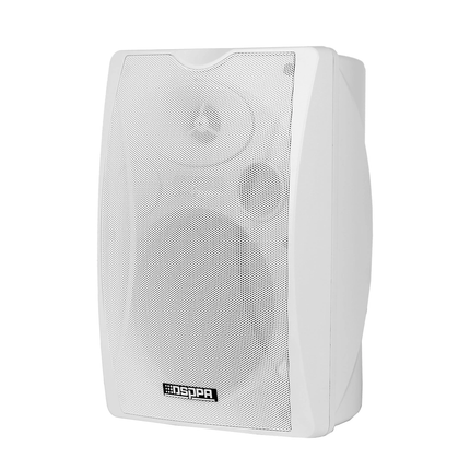 30W Wall Mounted Speaker with Power Control (Black-White) | DSP8063B