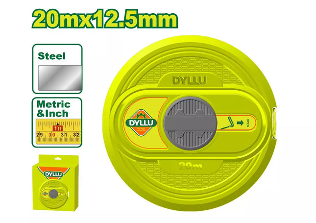 متر قياس كركر ديلو 20متر 12.5ممDTMT3520