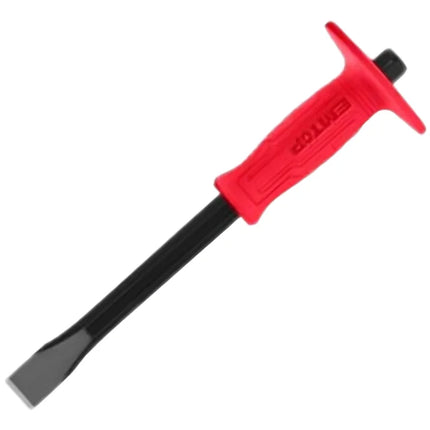 إزميل حديد مسطح 12 إنش بمقبض مطاطي  EMTOP ECCL251801