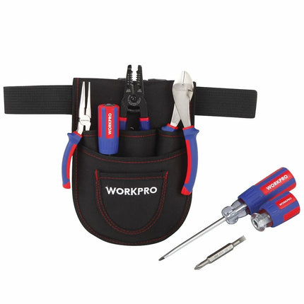 مجموعة أدوات 7 قطع مع حقيبة من WORKPRO