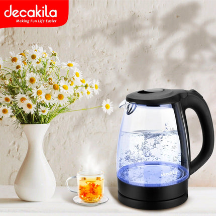 DECAKILA Glass Kettle with Base