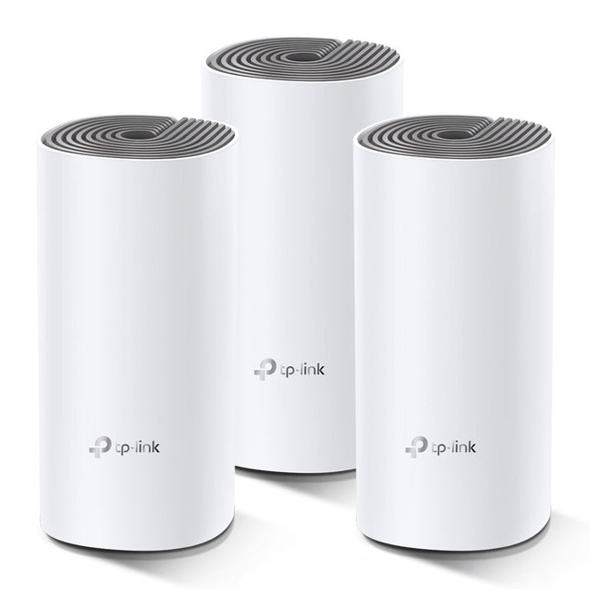 TP-Link AC1200 نظام توزيع واي فاي شبكي منزلي كامل / ديكو E4 (3 عبوات)