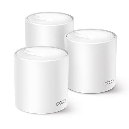 نظام Deco X10 / AX1500 لشبكة Wi-Fi 6 للمنزل بالكامل (عبوة من 3 قطع)