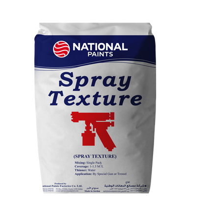 National Texture Spray Granule Paste, 25 kg bag 