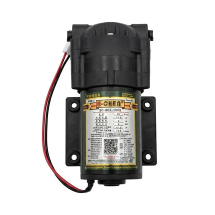 مضخة ضغط فلاتر المياه وأنظمة التناضح العكسي الأصلية من ماركة E-CHEN موديل (EC-803-100B) بقوة 100 غالون