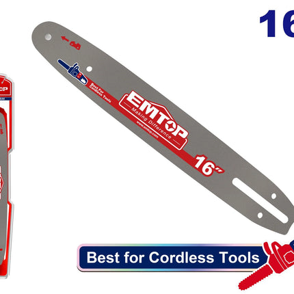 EMTOP ECSB6163 16" Chainsaw Guide Bar