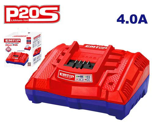 شاحن الذكي  و السريع من EMTOP EFCR20203  P20S | EMTOP
