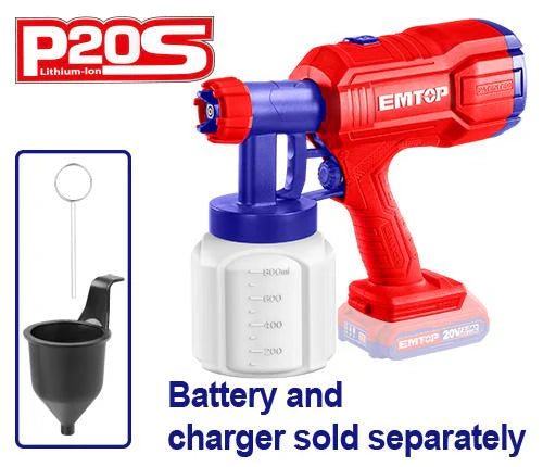 جهاز رش لاسلكي من EMTOP ELSG2002 | EMTOP جهاز رش لاسلكي من EMTOP ELSG2002 | EMTOP