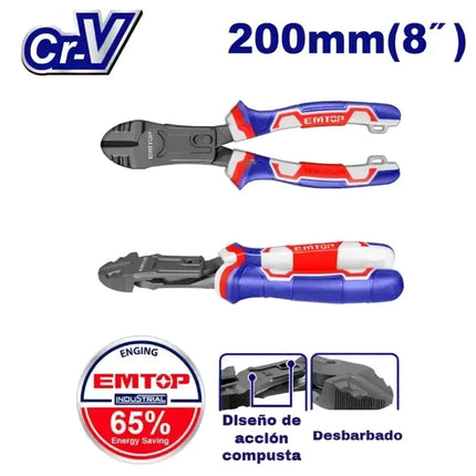 قطاعة قص جانبي ثقيلة عالية القوة  EMTOP EPLRCD0851