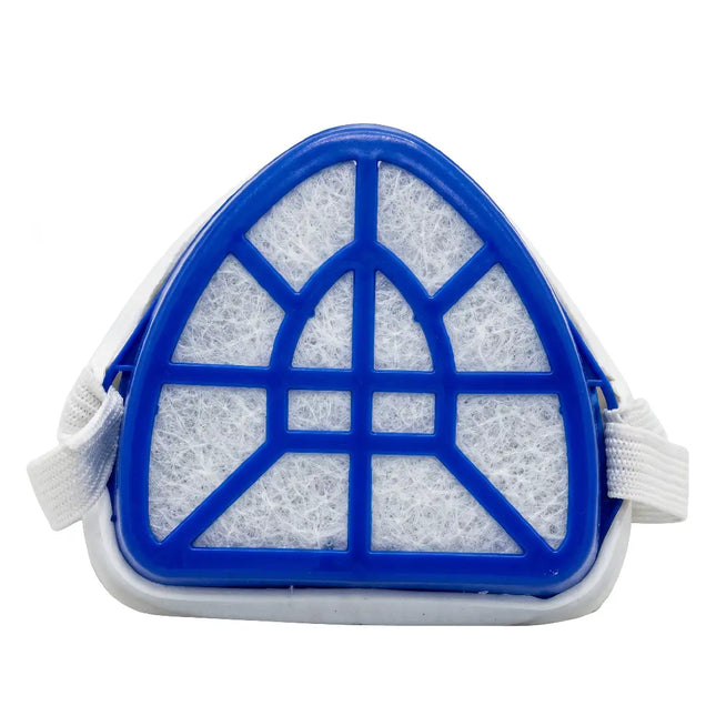 كمامة غبار بلاستيك ازرق