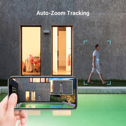 كاميرا خارجية بعدسة مزدوجة 8 ميجا بكسل + 2 ميجا بكسل - H80x