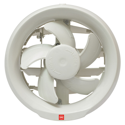 مروحة شفاط دائري مع ستارة قياس 8 انش - KDK