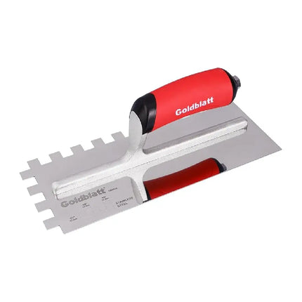 Goldblatt Stainless Steel Notched Trowel (G02379)