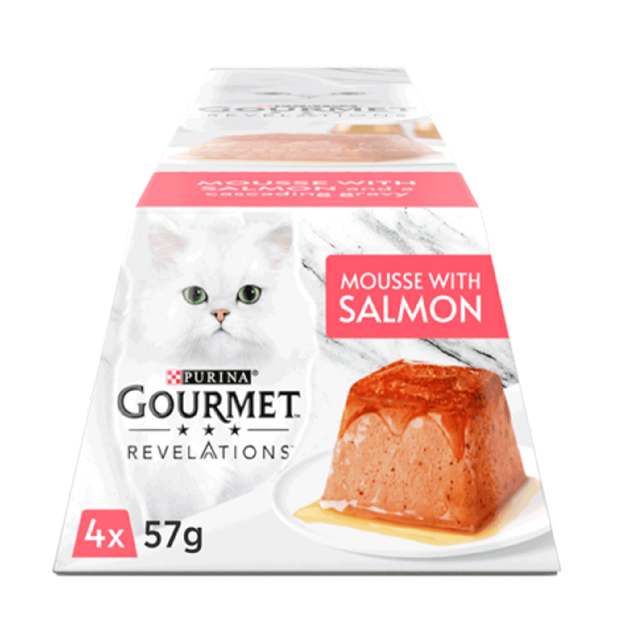 GOURMET Mousse with Salmon Wet Cat Food |