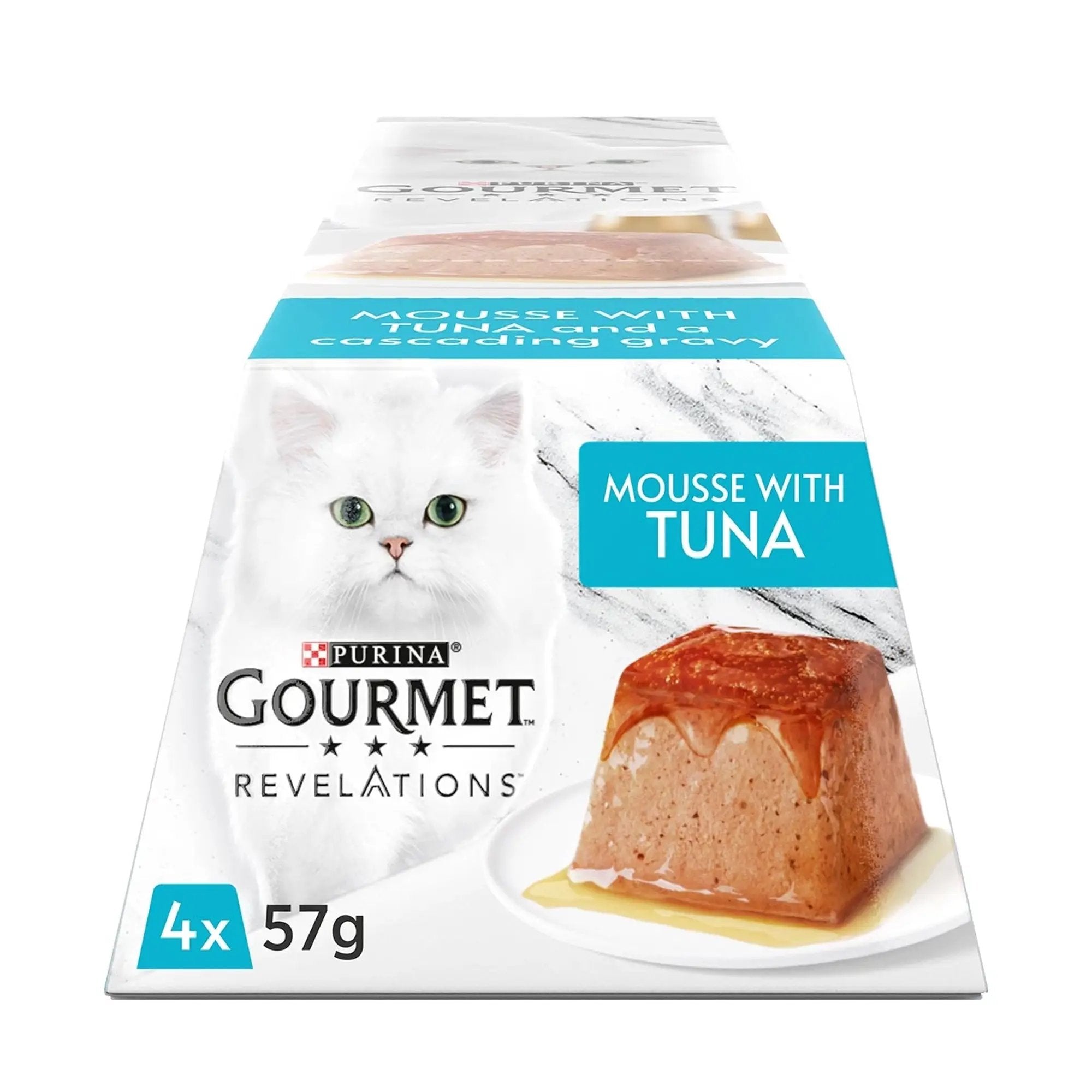 GOURMET Mousse with Tuna Wet Cat Food |