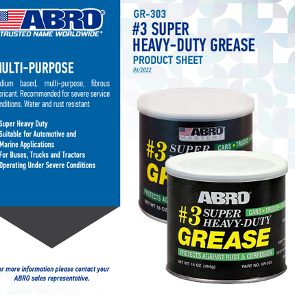 شحمة متعددة الاستخدامات، أساسها الصوديوم من ابرو ABRO