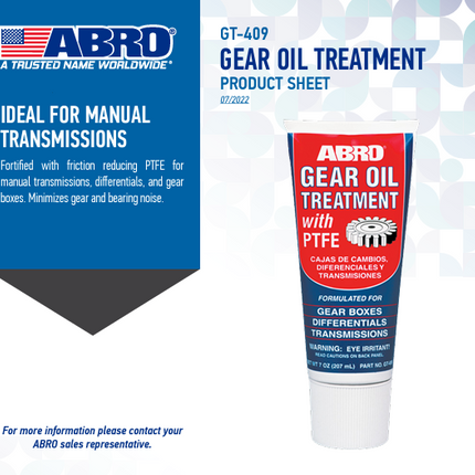 معالجة زيت التروس من ابرو ABRO