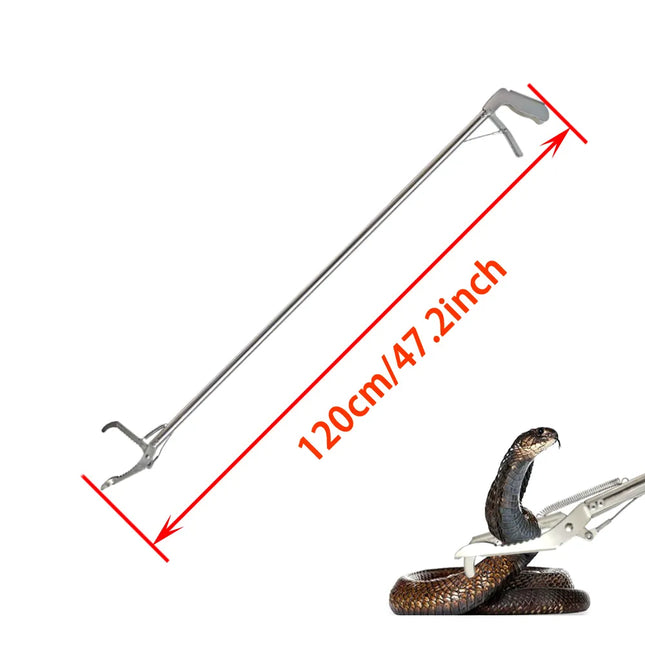 ملقط ثعبان بطول 1.2 متر