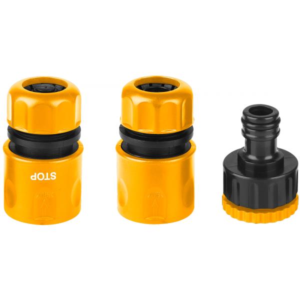 Ingco 3-Piece Hose Connector Set