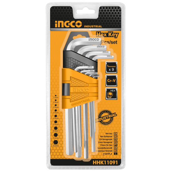 طقم الن كي مسدس عدد 9 طويل انكو