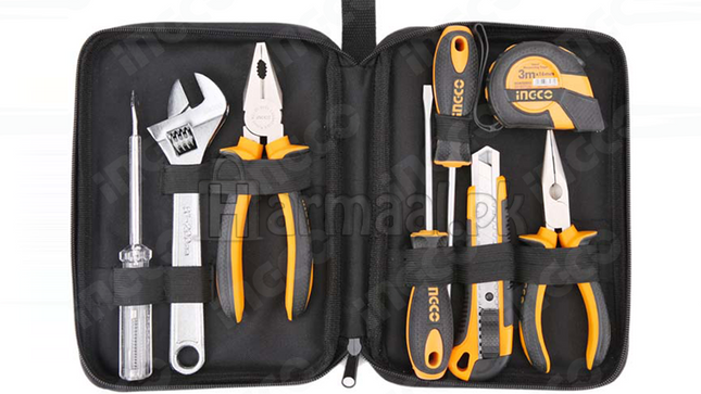 طقم عدة 8 قطع مع شنطة انكو