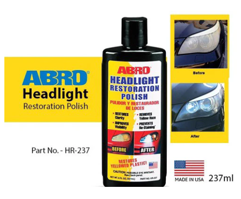 ملمع المصابيح الأمامية من ابرو ABRO