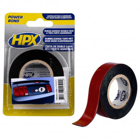 دبل فيس - أسود 19 مم × 2 متر HPX