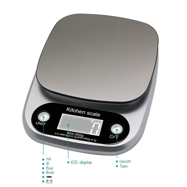 ميزان المطبخ الرقمي