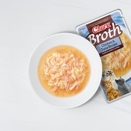 INABA CHURU BROTH Chicken with Tuna Recipe 40g