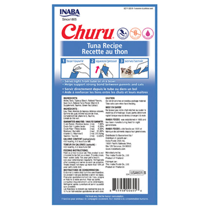 INABA Churu Tuna Recipe 4 Tubes