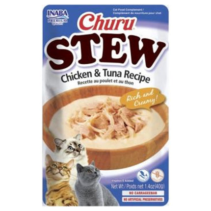 INaba Churu Stew Chicken & Tuna 40g