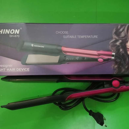ستريتر لسحب الشعر مع التحكم الذكي بالحرارة من SHINON موديل - sh 870