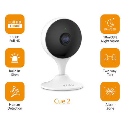 2MP Wi-Fi Indoor Camera | IMOU.Cue2