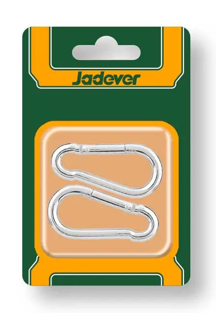 طقم مشبك تسلق 60مم من Jadever | 2 قطعة قوية ومعدنية
JDQL2K03 | JADEVER طقم مشبك تسلق 60مم من Jadever | 2 قطعة قوية ومعدنية
JDQL2K03 | JADEVER