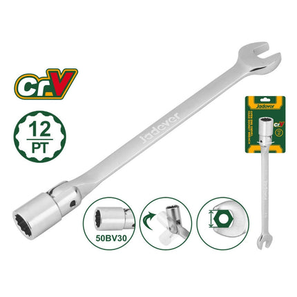 19-piece chrome box and header set