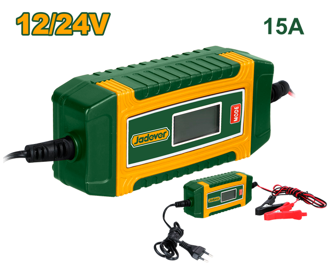 شاحن بطارية 12/24 فولت 15 امبير من جادايفر