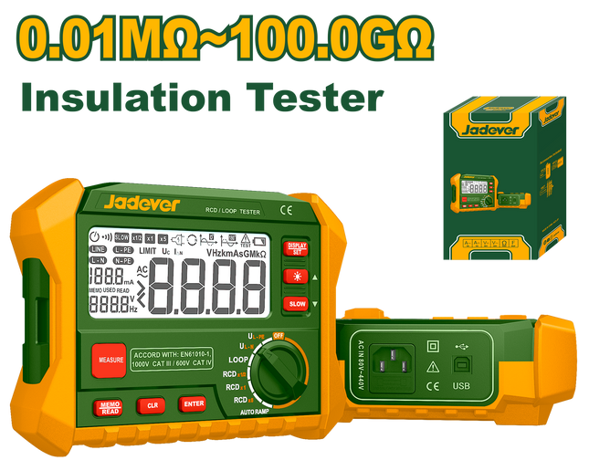 جهاز اختبار RCD/LOOP من جادايفر