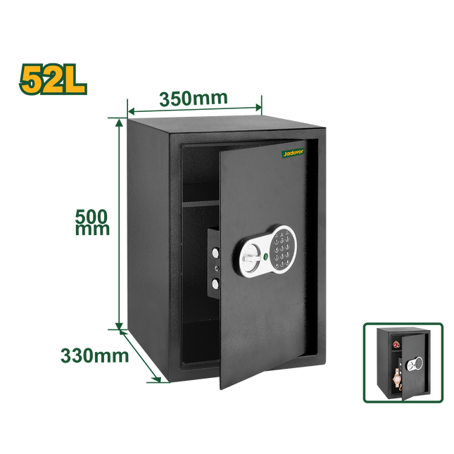 خزنة إلكترونية 52 لتر (50x33x35) من  جادايفر