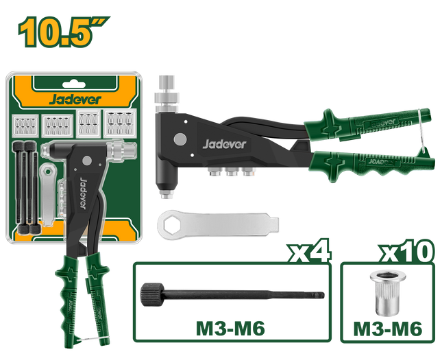 مكبس تبشيم 3 - 6 ملم من جادايفر