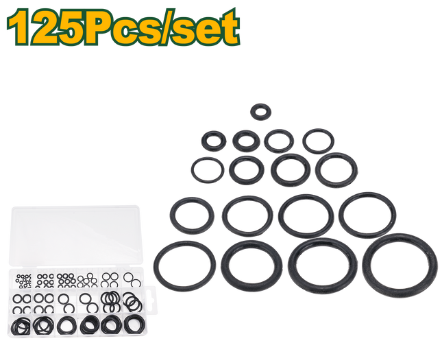 مجموعة حلقات (رنجات مطاط ) 125 قطعة جادايفر