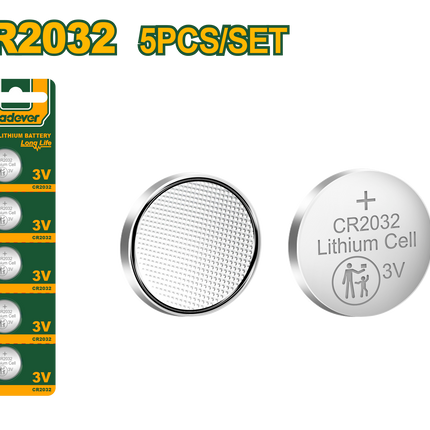 كرت بطارية ليثيوم 2032 من جادايفر